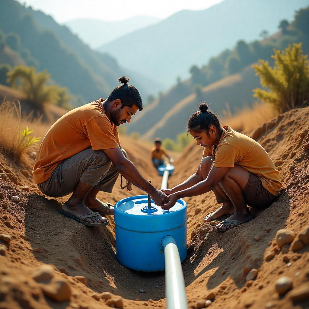 Water conservation project